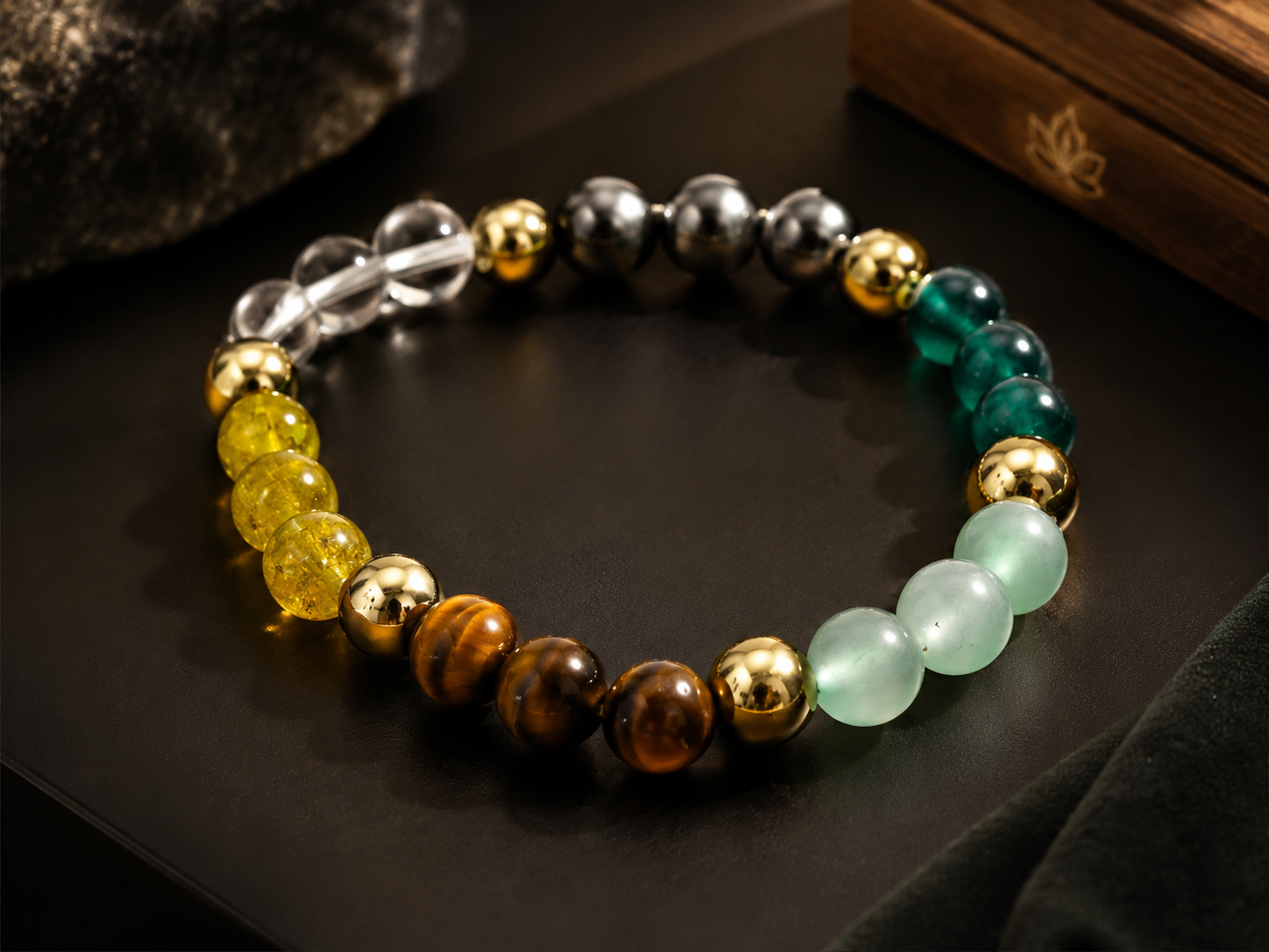 Satvora Wealth Manifestation Bracelet With 6-Month Replacement Warranty