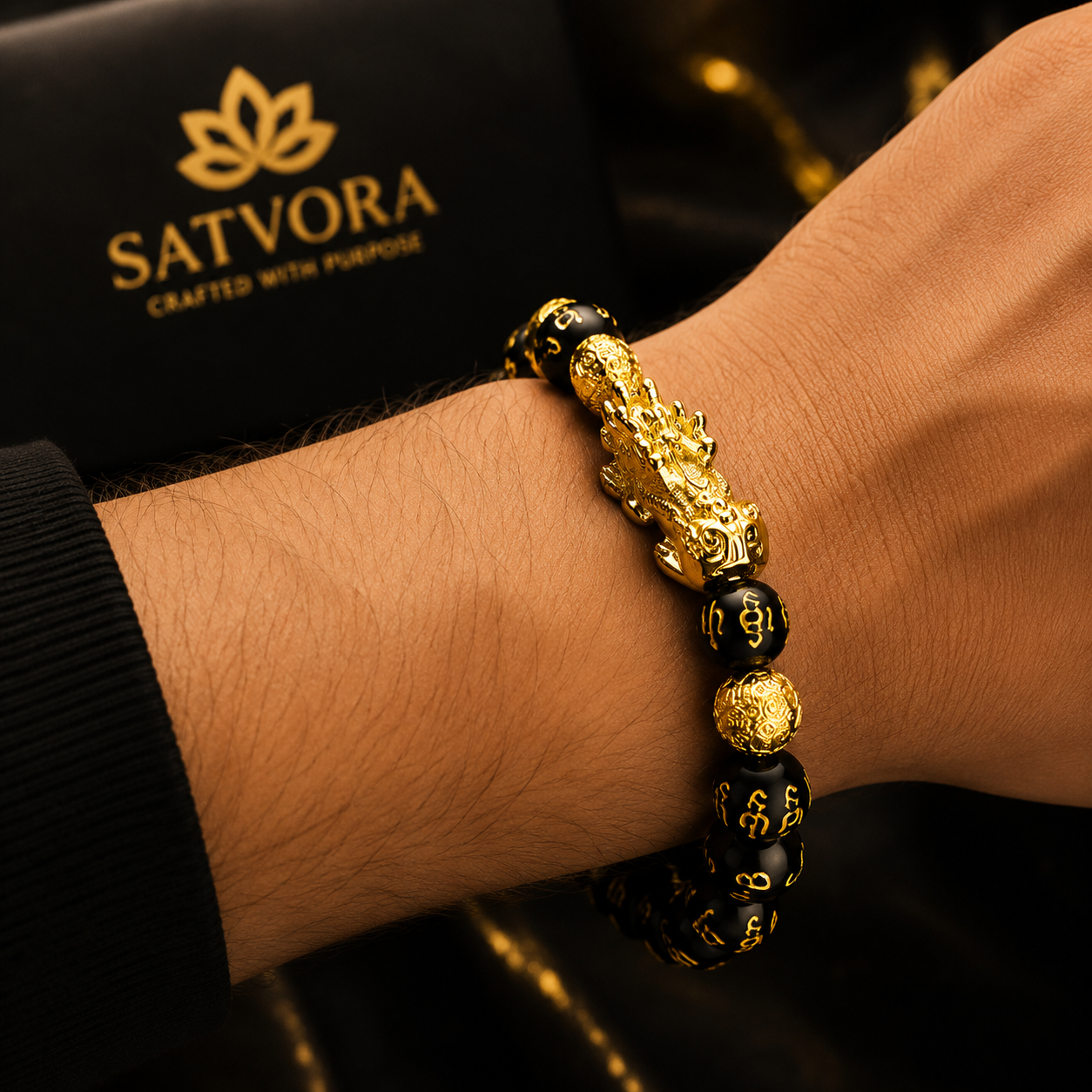 Dragon Wealth Protection Bracelet With 6-Month Warranty
