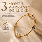 Evil Eye Diamond Magnetic Bracelet With 3 Months Replacement Warranty