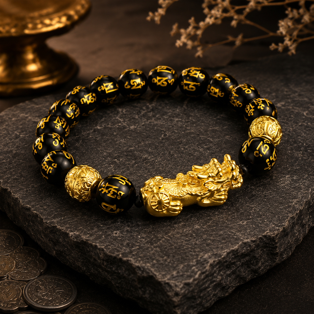 Dragon Wealth Protection Bracelet With 6-Month Warranty