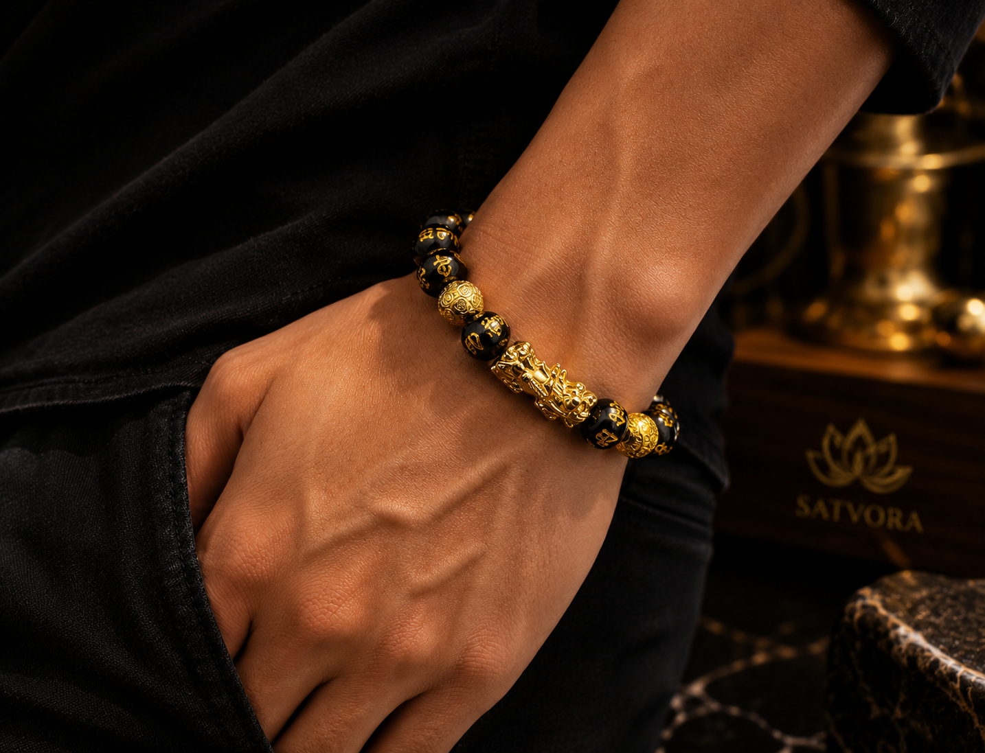 Dragon Wealth Protection Bracelet With 6-Month Warranty